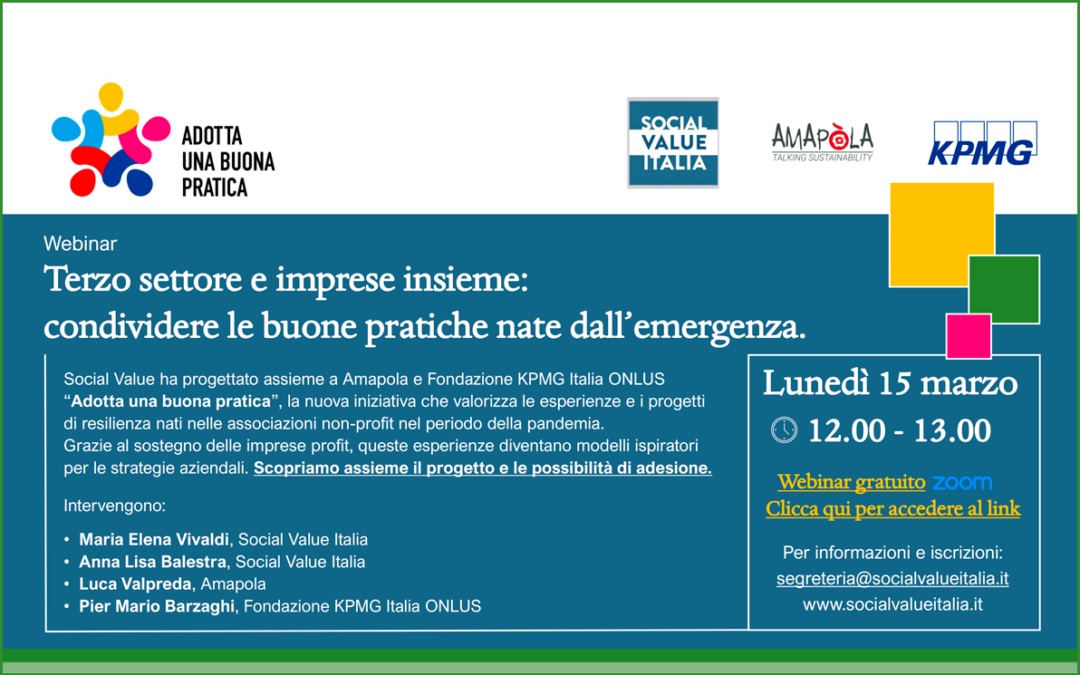 SI PARTE CON IL WEBINAR